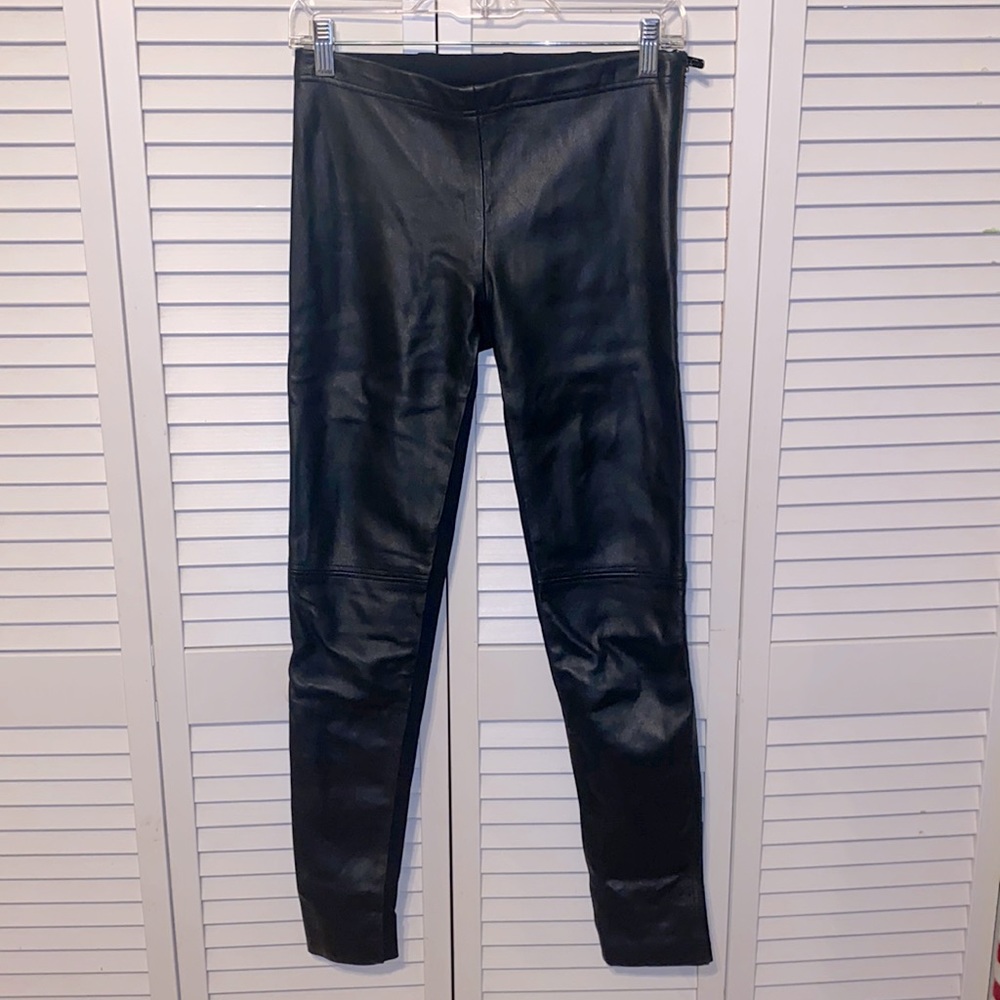 Guess by Marciano Coy Leather Legging Pants Size 0